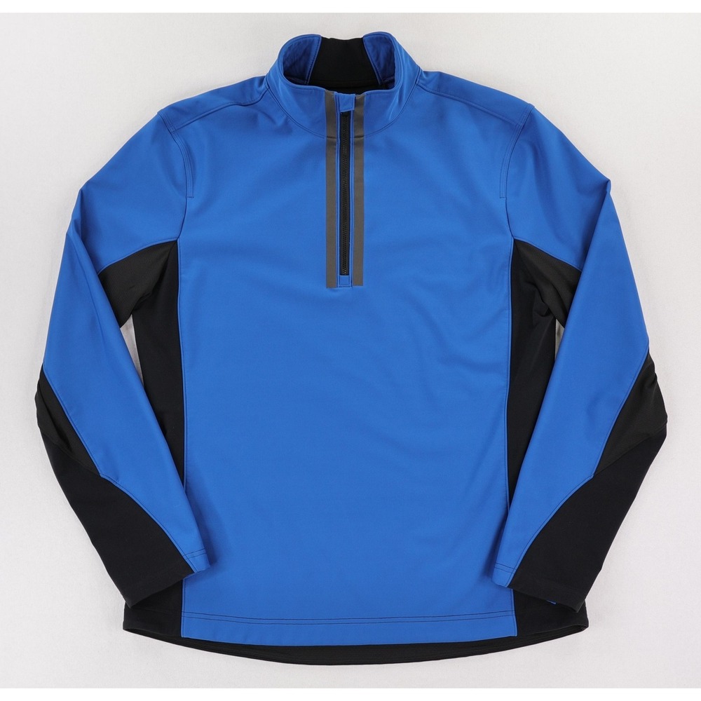 Lululemon‎ Chillstop 1/2 Zip Pullover Mens Limitless Large Blue Running Athletic